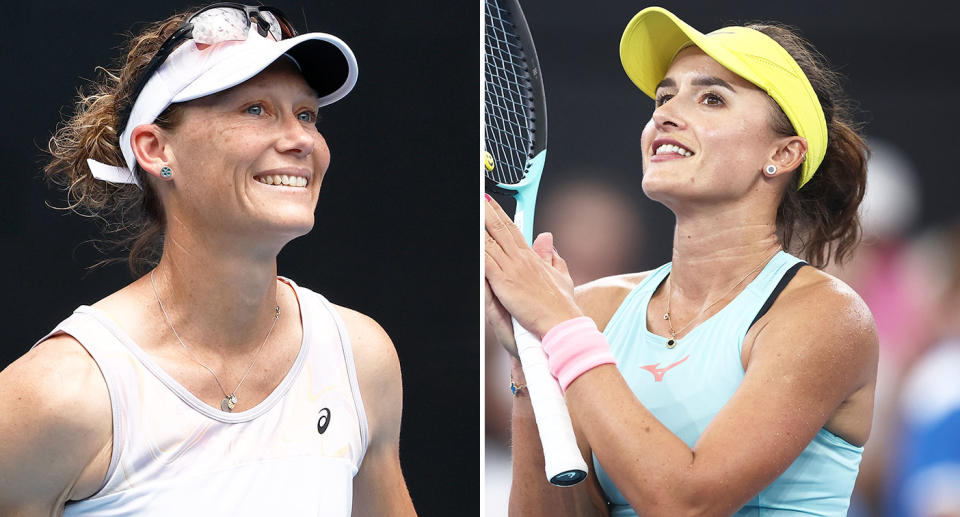 New Australia captain Sam Stosur faces a huge BJK Cup selection call around Arina Rodionova. Pic: Getty