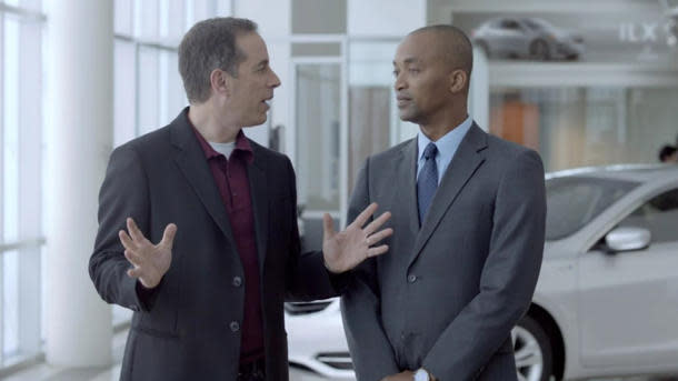 Seinfeld Acura ad racial controversy