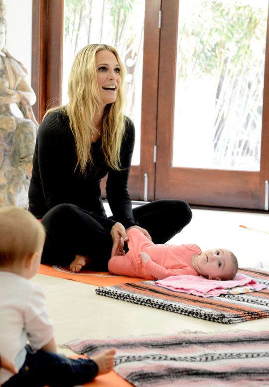 Molly Sims says she changed her life to become a mom