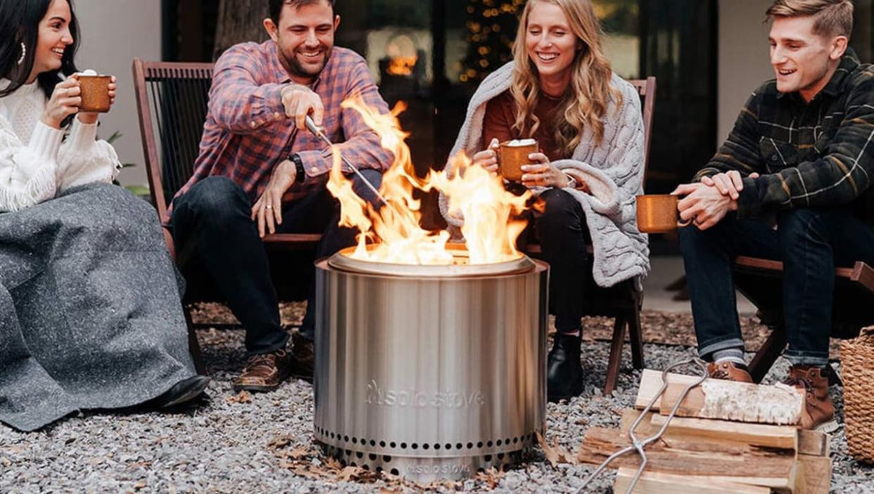 Today only, take an additional $20 off the already discounted Solo Stove fire pits we love