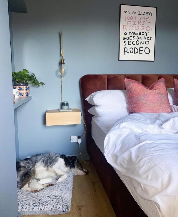 HeraldScotland: The bedroom of Lorne Cottage, Fort William. Picture: Ciara McCartney