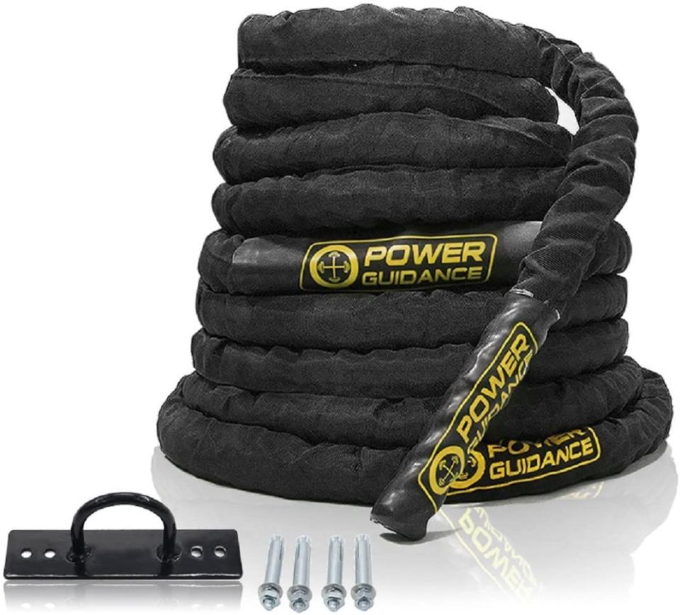 Power guidance battle ropes