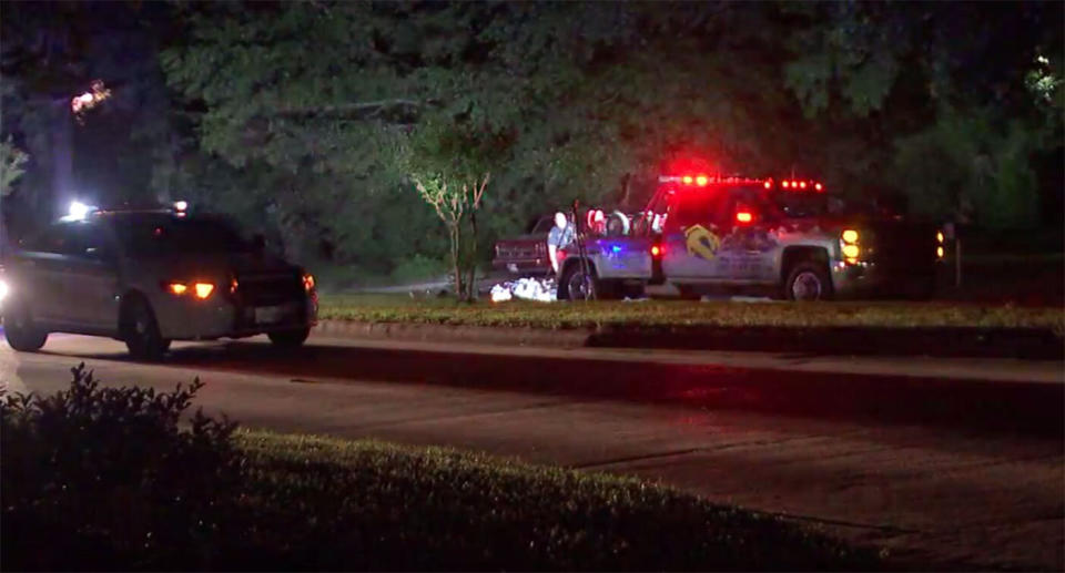 The driver was knocked unconscious at the scene. Source: ABC13