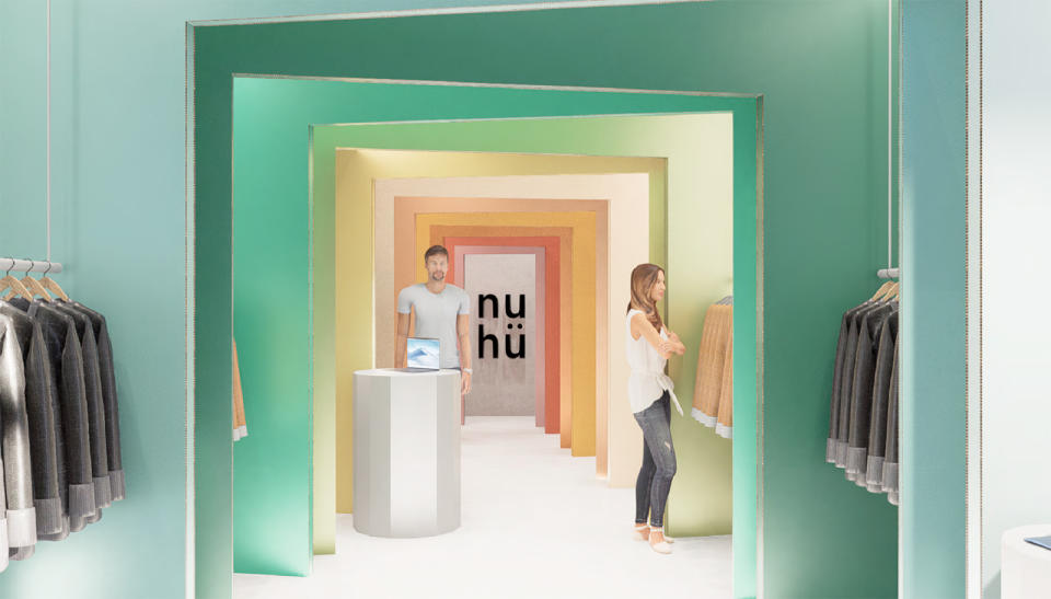 Nuhü Division store design rendering, courtesy Cartonlab and Studio Animal. - Credit: Courtesy Cartonlab and Studio Animal.