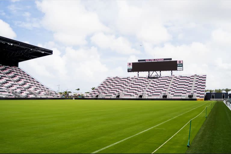 El Drive Pink Stadium, desde adentro