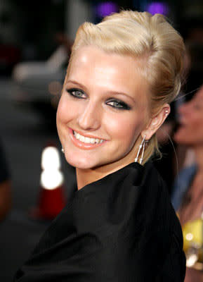 Ashlee Simpson at the Hollywood premiere of Lions Gate Films' Undiscovered