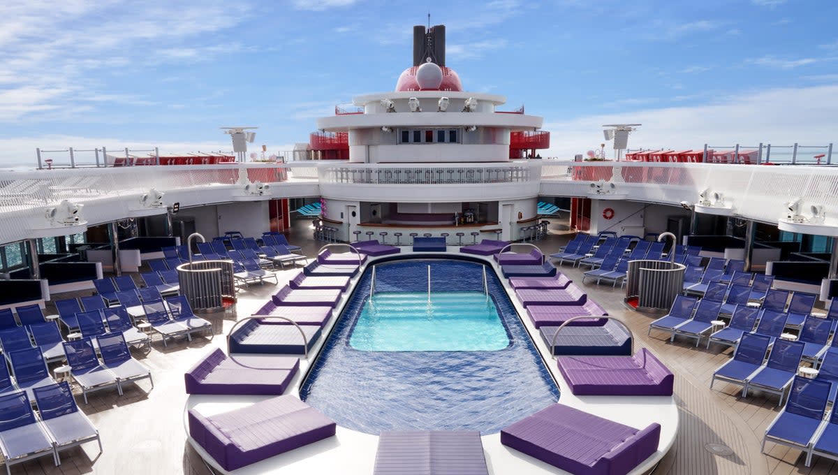 Lively couples or solos will paint the sea red on a Virgin Voyage (Virgin Voyages)