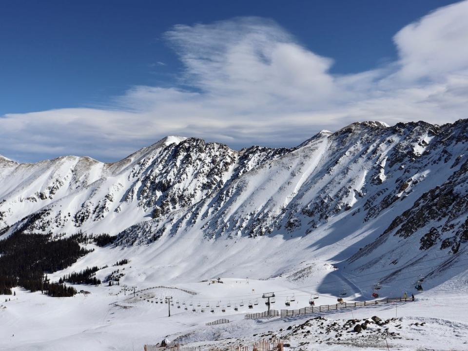 Arapahoe Ski Basin in Colorado.