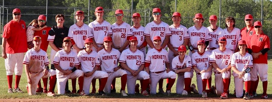 Honesdale's 2023 varsity baseball team stands on the cusp of program history. Should the Hornets defeat Dallas in Tuesday night's Class 4A championship game, they'll earn the first District 2 title in program history. The Red & Black are skippered by Ernie Griffis, whose top assistant is longtime coach Mike Modrovsky.
