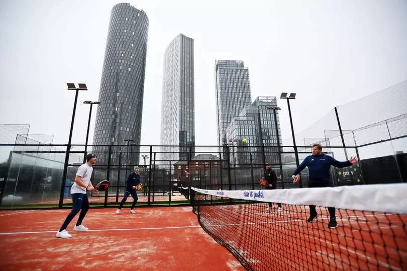 Tucked between the towers of Deansgate Square in city's emerging New Jackson neighbourhood, Club de Padel is Manchester’s first dedicated padel club