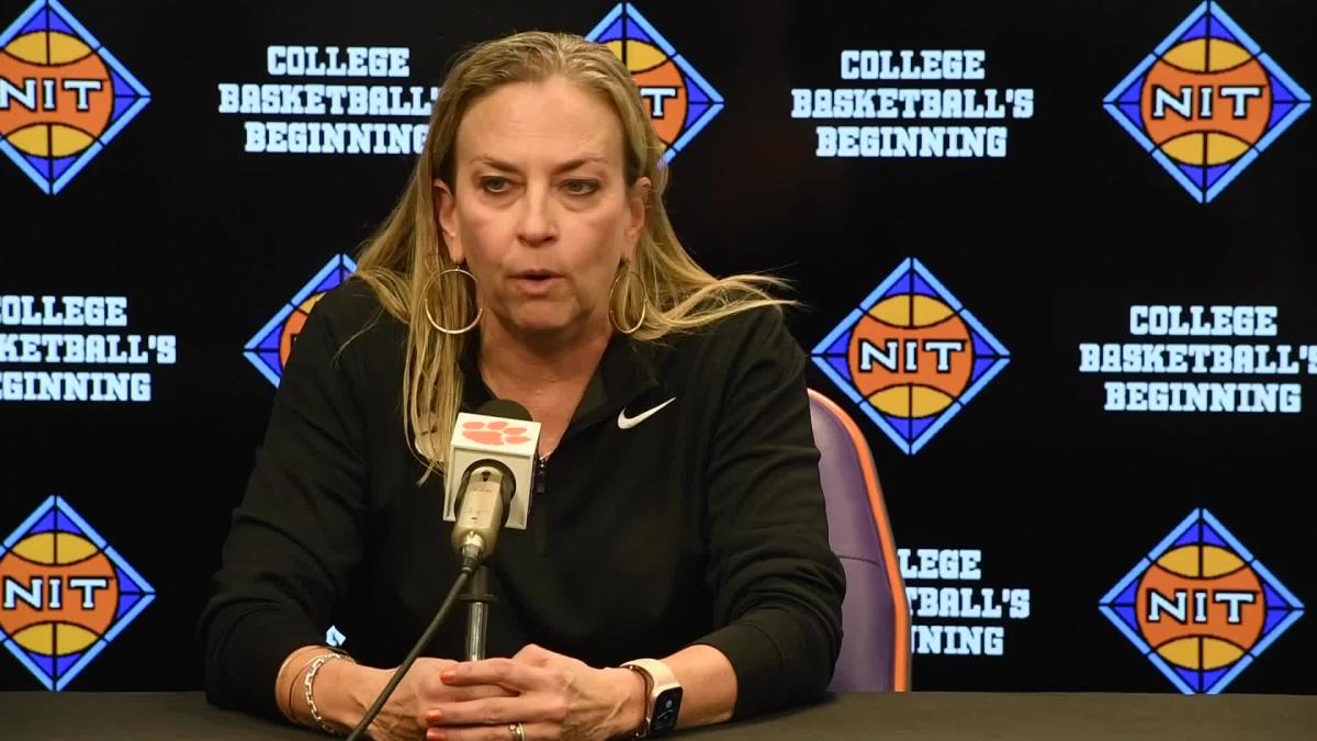 Clemson Basketball Coach Amanda Butler After The Tigers Wnit Win Over Auburn 