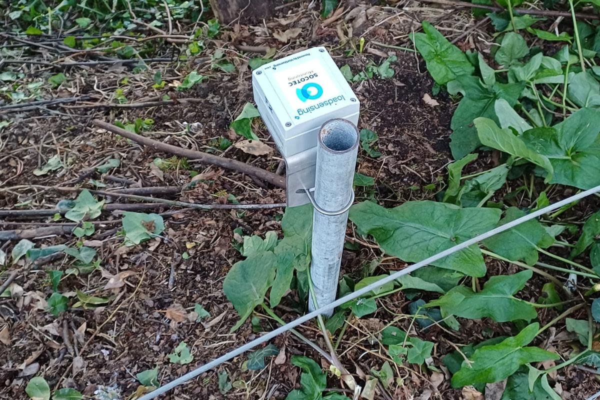 High-tech monitoring equipment installed near Leeson Road. <i>(Image: County Press)</i>