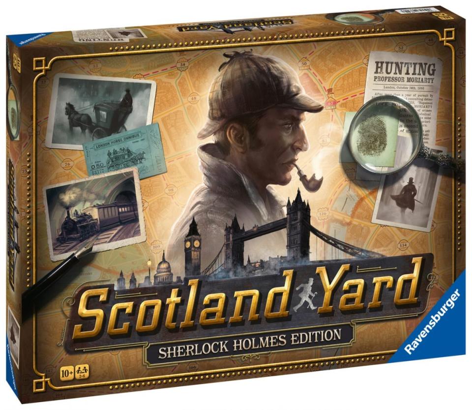 Scotland Yard: Sherlock Holmes edition board game box art