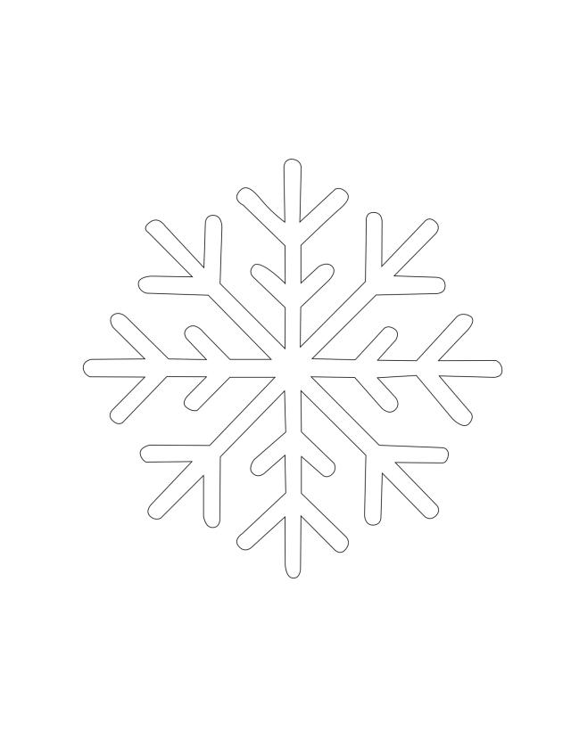 Printable Snowflake Templates to Get You Through Any Snow Day