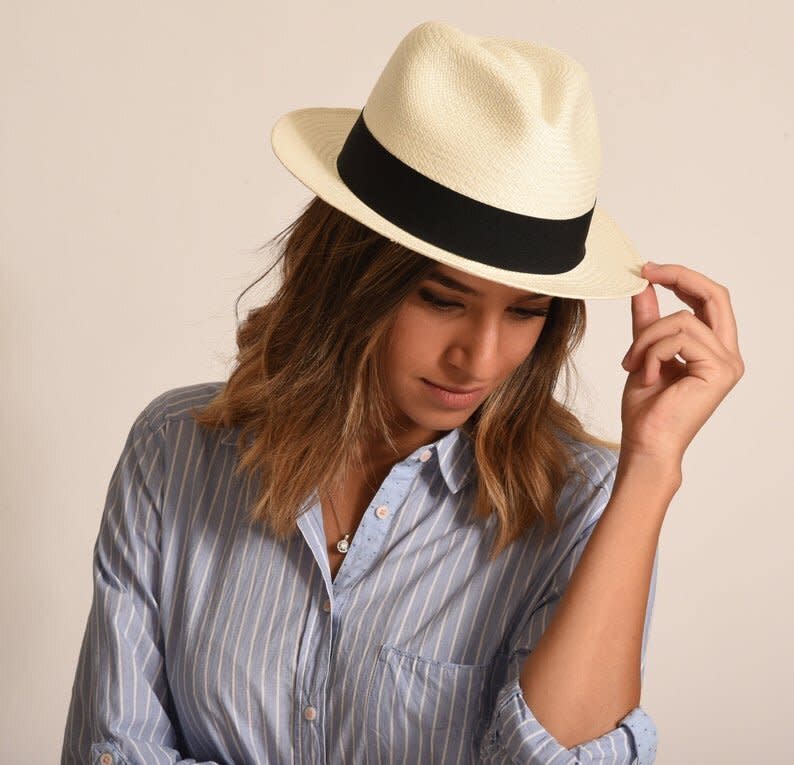 <strong><a href="https://fave.co/2KtREk7" target="_blank" rel="noopener noreferrer">Rana Hats</a></strong> offers Panama hats, wide brim hats and pill box hats.&nbsp;