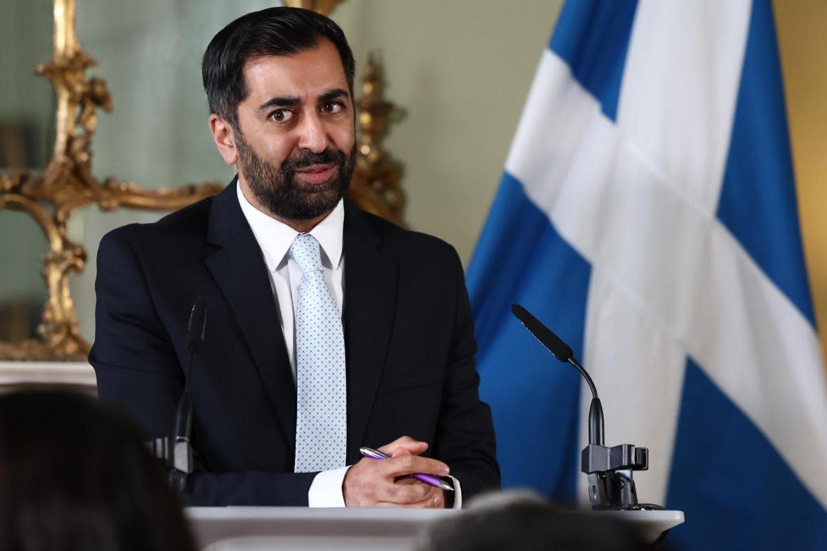 First Minister Humza Yousaf holds a press conference as he announces the SNP will withdraw from the Bute House Agreement <i>(Image: Jeff J Mitchell/Getty Images)</i>