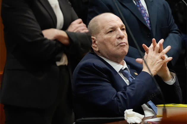 Harvey Weinstein in Queens criminal court Thursday, May 9, 2024. - Credit: AP Photo/Julia Nikhinson