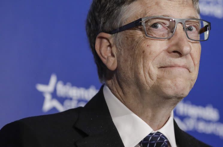 Bill Gates, el fundador de Microsoft, es la persona más rica del mundo. (Thierry Roge/Belga vía ZUMA Press/REX/Shutterstock)