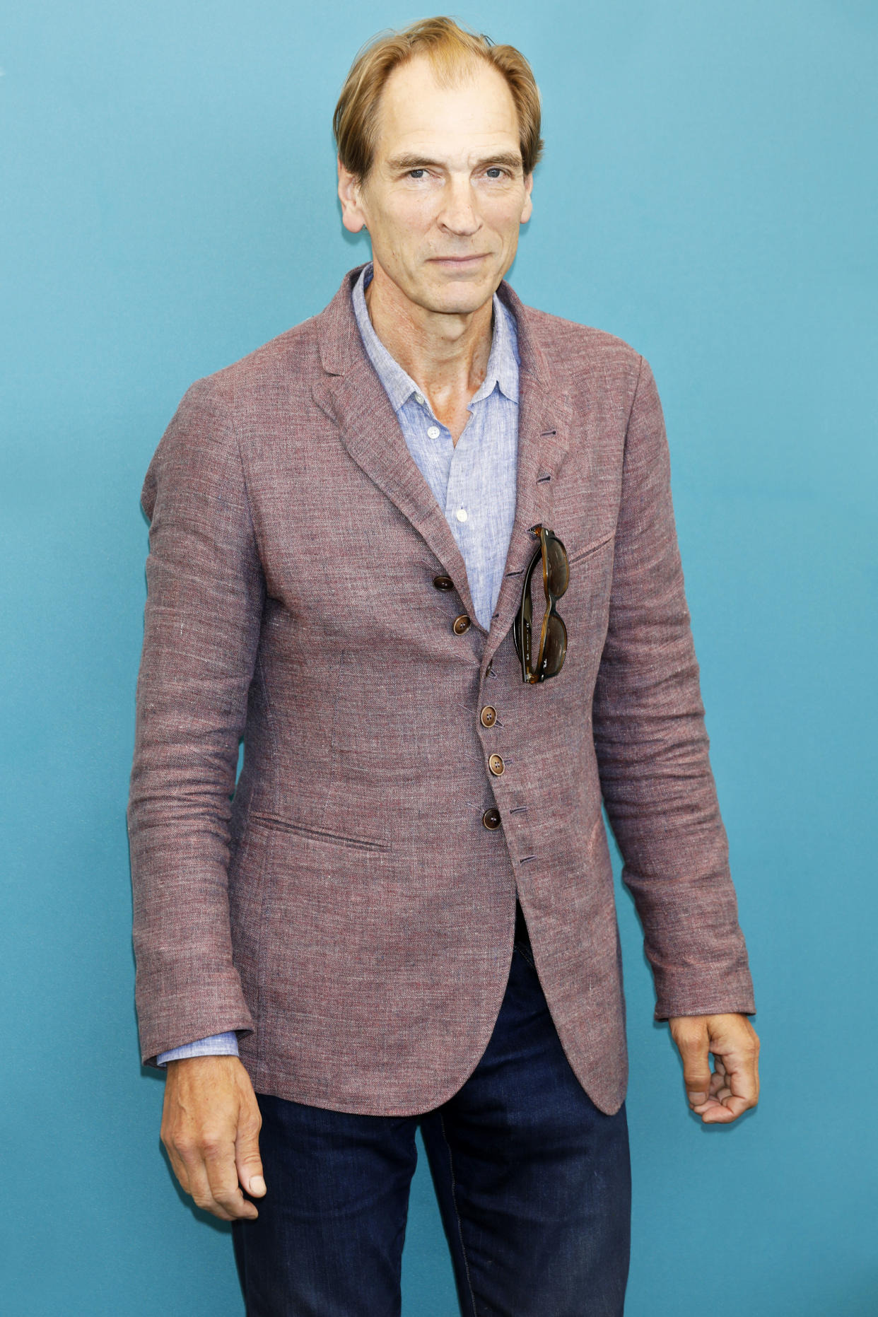Julian Sands attends the photo call for 'The Painted Bird' during the 76th Venice Film Festival on September 3, 2019 in Venice, Italy.  (Kurt Krieger / Corbis via Getty Images)