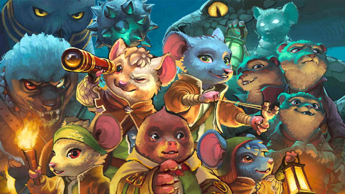  Making Lost Legends of Redwall: The Scout Anthology; mice and other animals. 