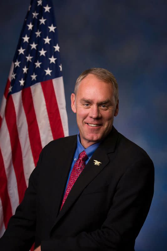 FILE PHOTO: Republican candidate for the U.S. House of Representatives Ryan Zinke of Montana