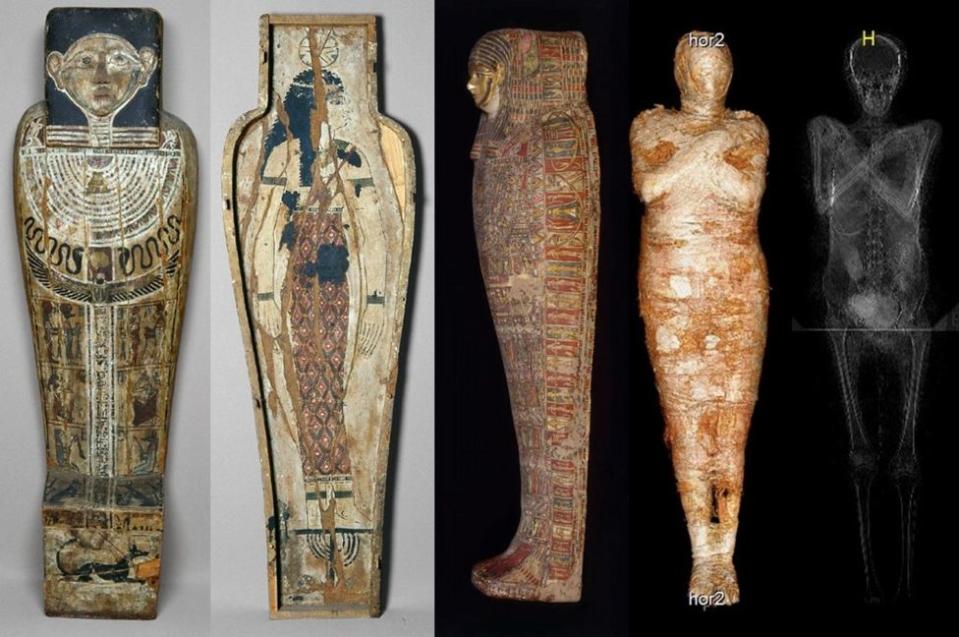 A team of Polish archaeologists says it has discovered the first-ever pregnant ancient Egyptian mummy, and that the circumstances of her death are quite mysterious.