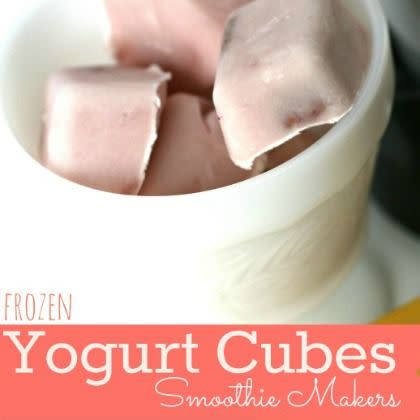 Frozen Yogurt Cubes