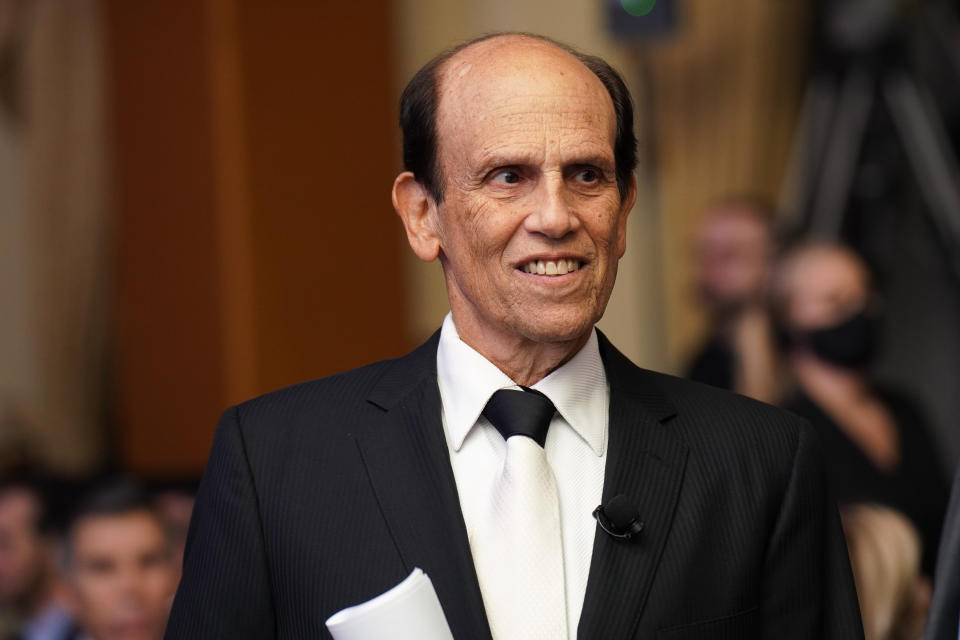 NEW YORK, NEW YORK - NOVEMBER 29: Michael Milken attends Prostate Cancer Research Foundation's 25th New York Dinner at The Plaza on November 29, 2021 in New York City. (Photo by Jared Siskin/Patrick McMullan via Getty Images)