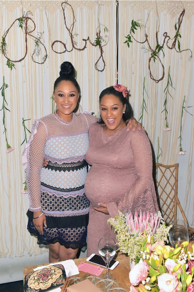 Tamera Mowry-Housley and Tia Mowry-Hardrict