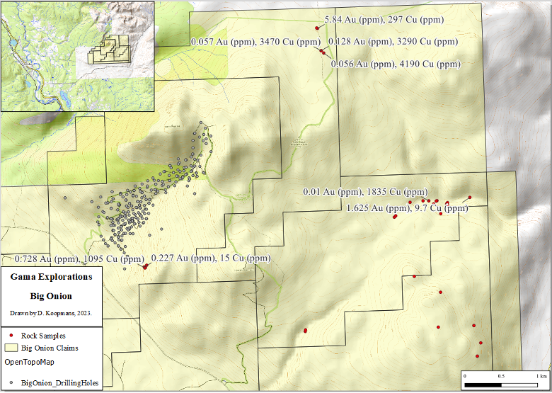 Gama Explorations Inc., Friday, March 31, 2023, Press release picture