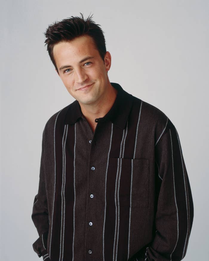 Closeup of Matthew Perry