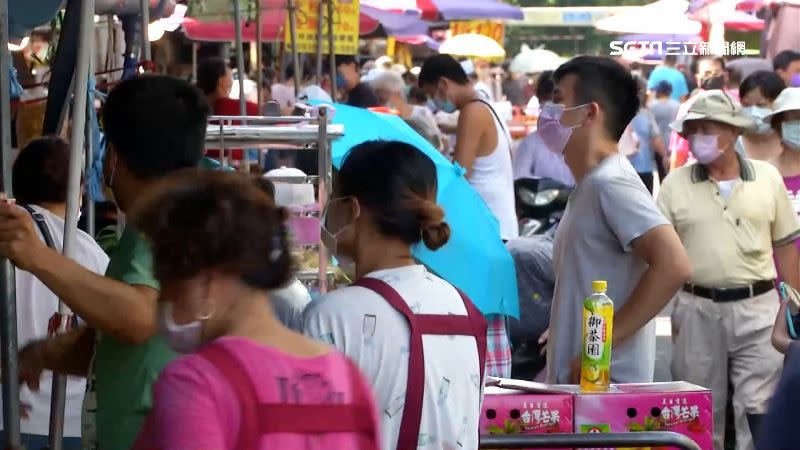 北市市場取消分流，濱江市場湧現人潮。