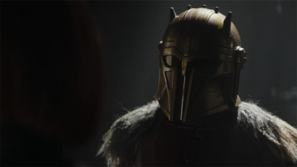 The Armorer in The Mandalorian season 3 episode 5