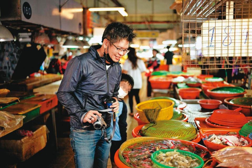 陳士駿喜歡旅行，假日帶著妻小四處遊玩台灣。（陳士駿提供）