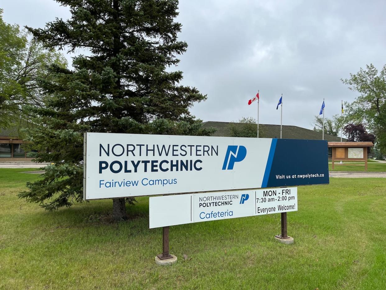 Northwestern Polytechnic Fairview Campus opened in 1951 as the Fairview School of Agriculture and Home Economics. (Luke Ettinger/CBC - image credit)