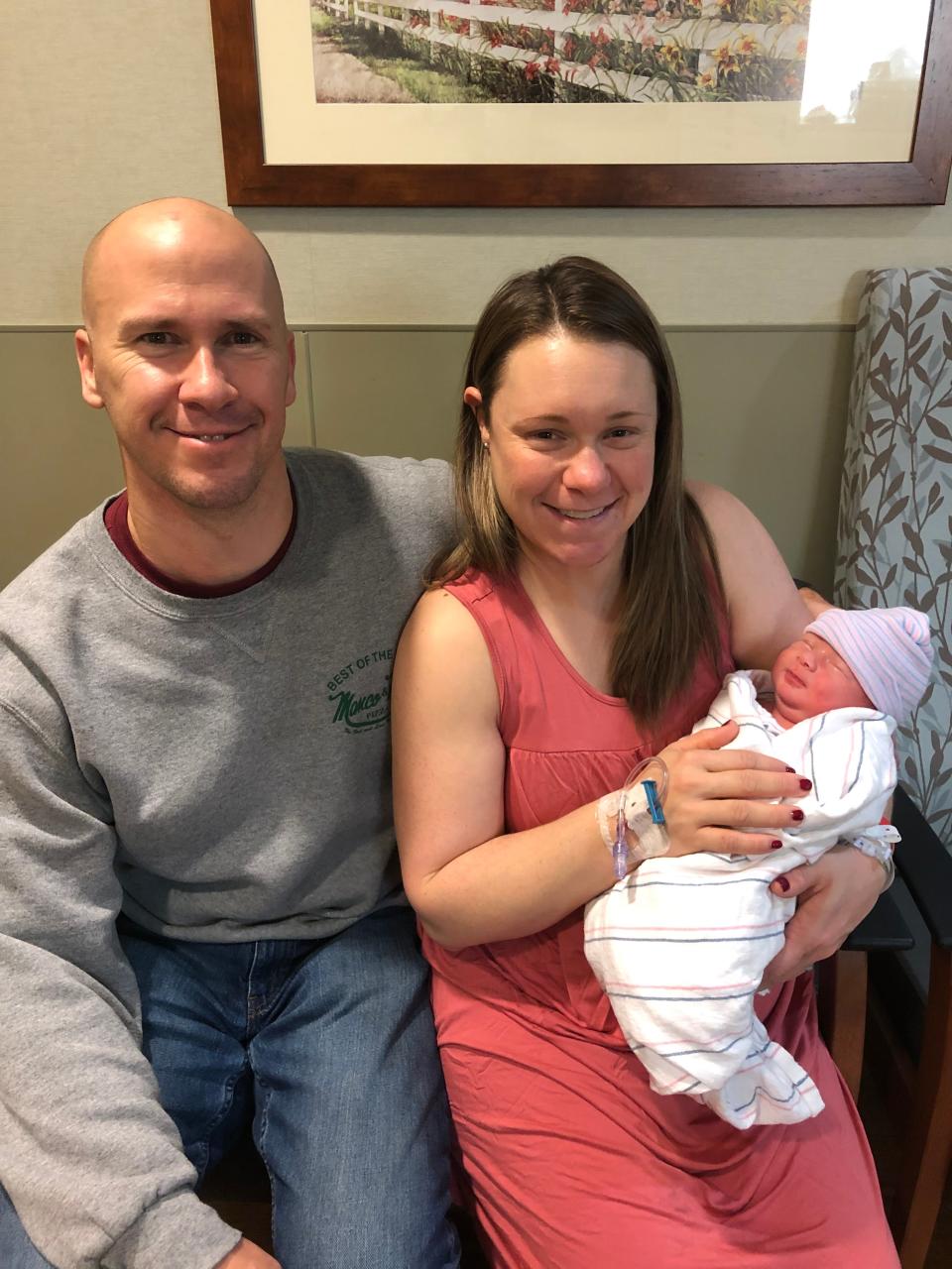 The St. Luke’s University Health Network’s first baby was born at the Allentown Campus at 3:54 am on January 1, 2023.  Baby boy, Hunter Russell, is the son of Adrian and Kathryn Russell from Breinigsville, Pennsylvania