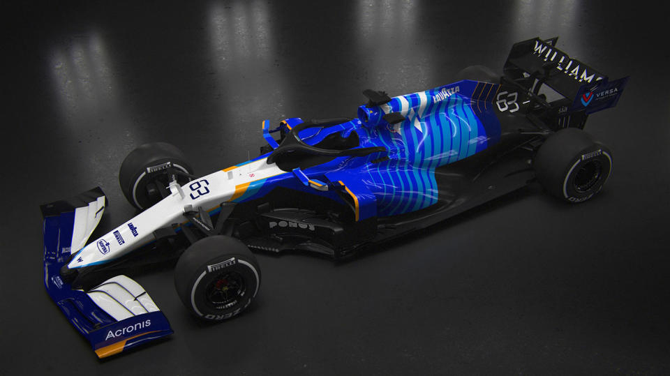 Williams車隊2021年新賽車FW43B現真身