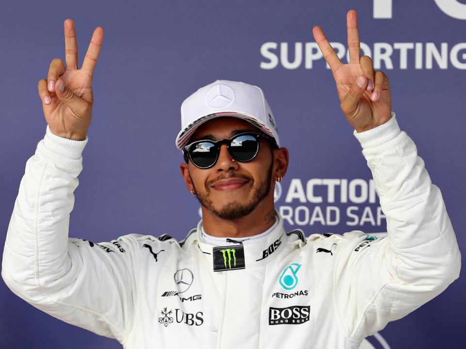 Hamilton will start the United States Grand Prix from pole (Getty)