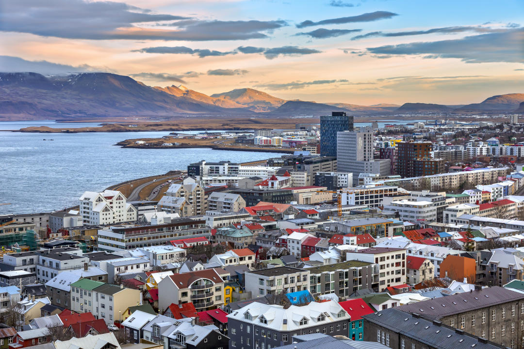 A view of Reykjavik, Iceland's capital. (Getty Images) 
