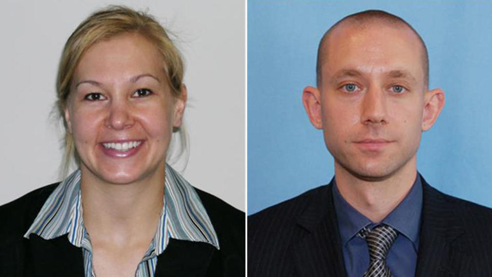 FBI Special Agent Laura Schwartzenberger and FBI Special Agent Dan Alfin were shot and killed in the line of duty serving a search warrant in Sunrise, Florida, on Feb. 2, 2021. / Credit: FBI