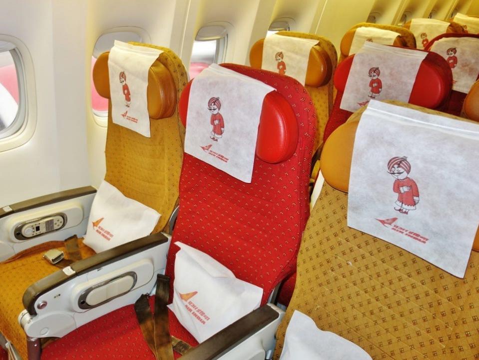 Air India seats