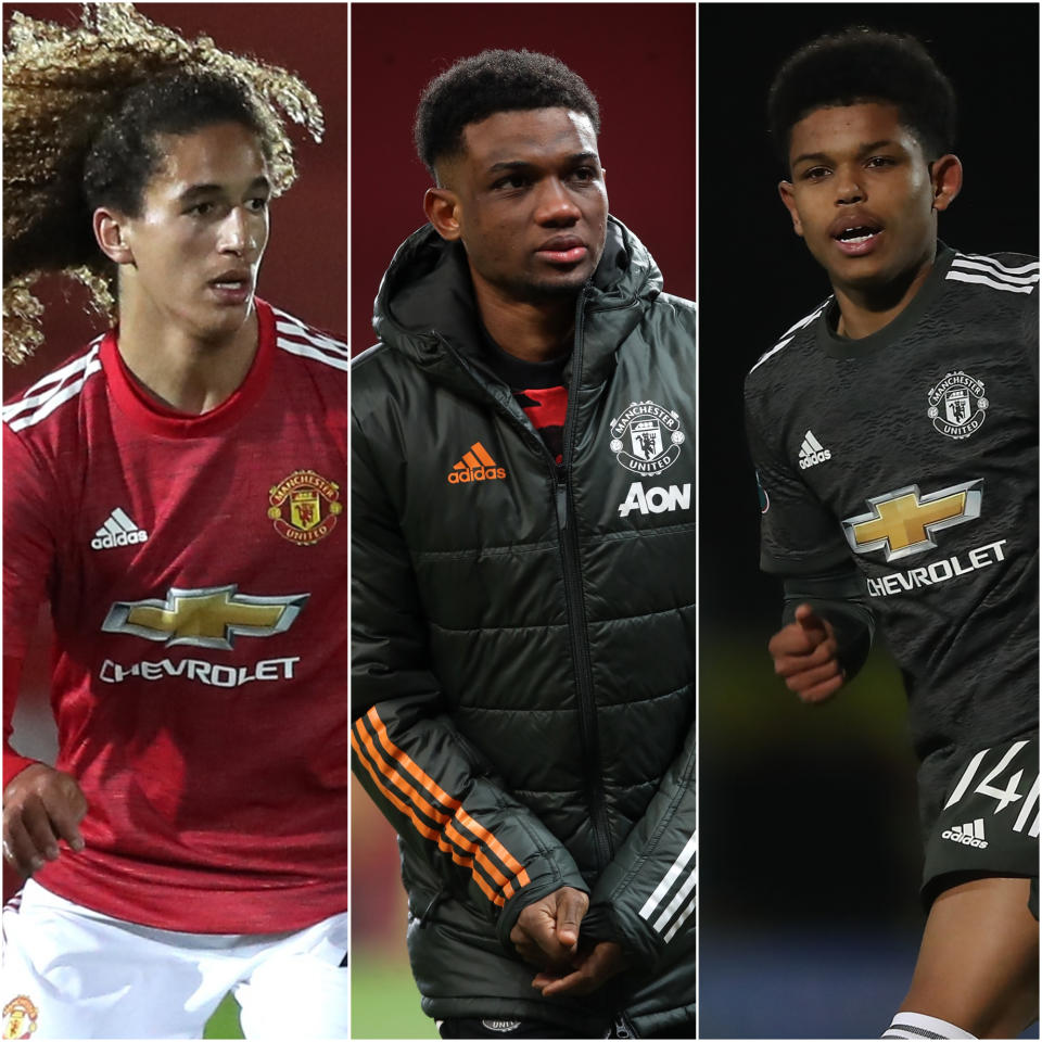 Hannibal Mejbri, Amad Diallo and Shola Shoretire are impressing at Manchester United