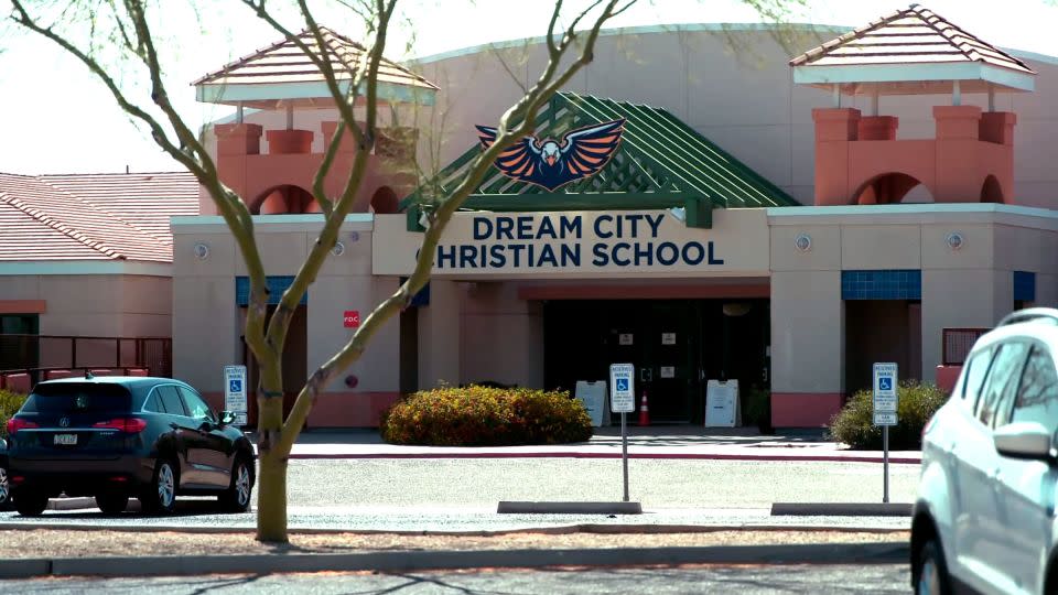 Dream City Christian School was among the private schools receiving the most taxpayer funds through Arizona’s ESA program last year. - CNN