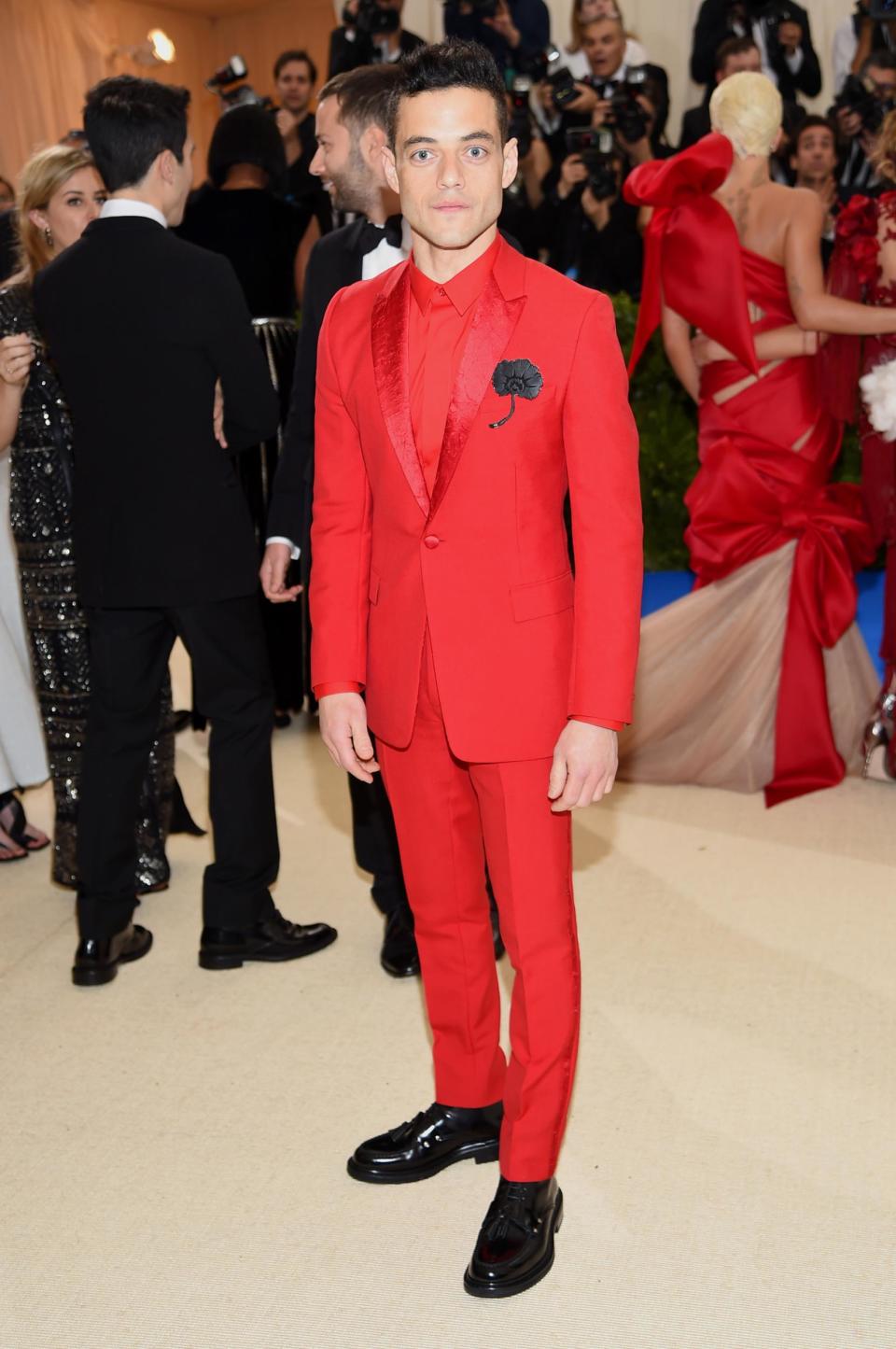 Wearing Dior Homme to the Met Gala (Getty Images)