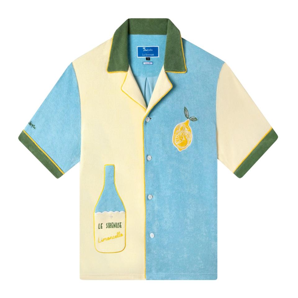 'Le Sirenuse' Limoncello Cabana Shirt