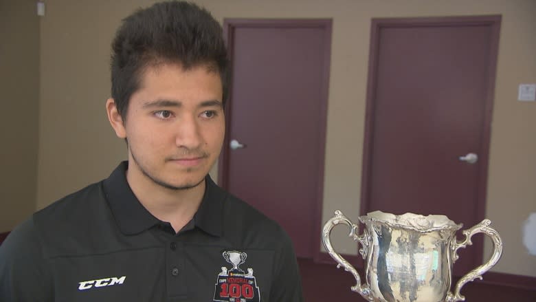 Elsipogtog player with Titan brings Memorial Cup to First Nation community