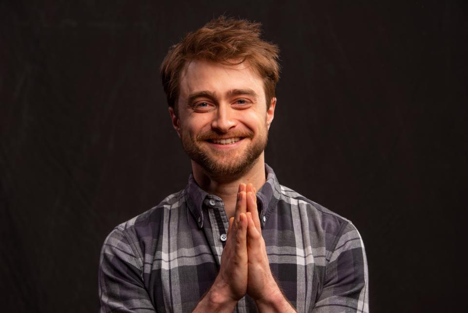 Daniel Radcliffe, 30, poses for a portrait in New York.