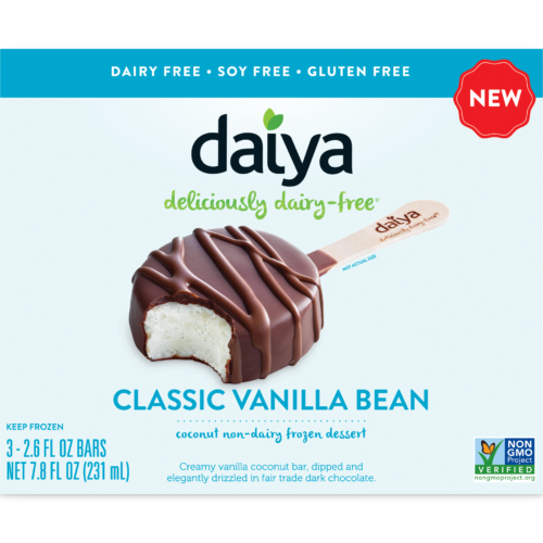 10) Classic Vanilla Bean Non-Dairy Frozen Dessert Bar