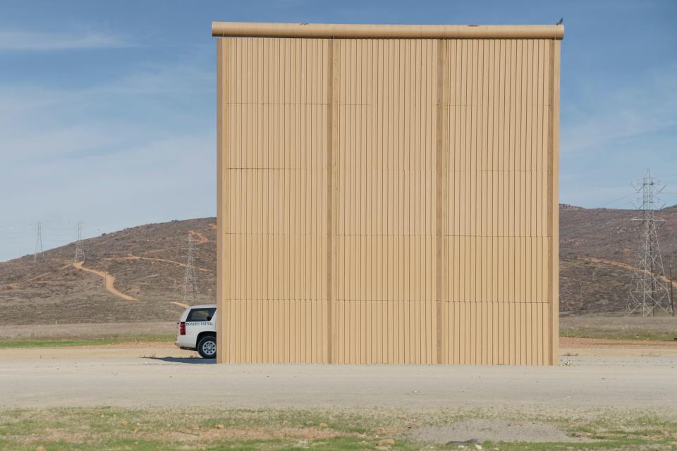 Border wall prototype