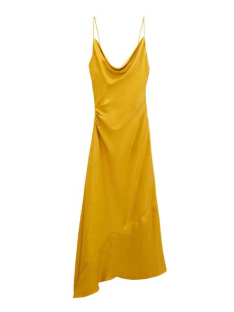 Satin slip dress - Zara 